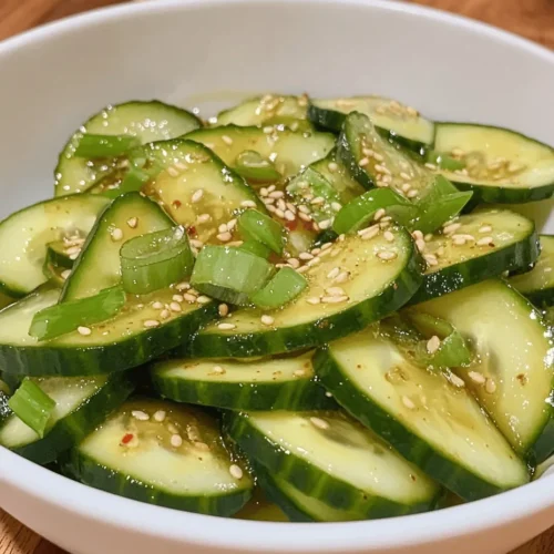 Welcome to our culinary journey where we explore the vibrant and refreshing flavors of Asian cuisine. Today, we will dive into the delightful world of the Asian Cucumber Salad. This dish not only embodies the essence of freshness but also showcases a perfect balance of sweet, tangy, and savory notes. Ideal for summer gatherings or as a light appetizer, this salad is quick to prepare and packed with nutritious ingredients. The combination of crisp cucumbers and savory dressing creates a refreshing experience that tantalizes the taste buds.
