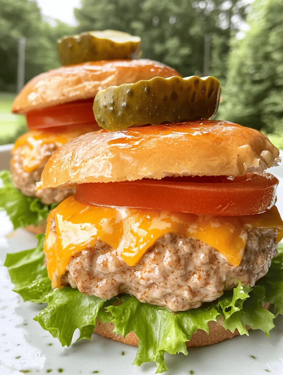 Are you looking for a quick, easy, and delicious meal that the whole family will love? Look no further than these Easy Cheddar Ranch Chicken Burgers! This recipe takes the classic burger and gives it a tasty twist, transforming it into a flavorful experience that combines the rich taste of sharp cheddar cheese with the creamy, tangy notes of ranch dressing. Perfect for busy weeknights or weekend barbecues, these chicken burgers are not only delightful but also bring a healthier option to your dinner table.