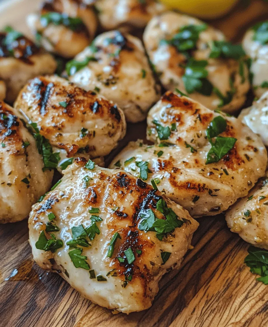 To make the best Garlic Butter Chicken Bites, let’s take a closer look at the essential components that bring this dish to life.