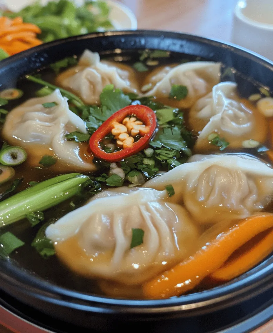 Dumpling soups have carved a special niche in culinary traditions across the globe. From the hearty broths of East Asia to the rich flavors found in Central and Eastern Europe, dumplings are a beloved staple that brings comfort and warmth to many meals. Among these delightful dishes, the Authentic Spicy Dumpling Soup stands out as a vibrant and flavorful option that can be enjoyed on any occasion. Whether you’re seeking a remedy for a chilly day or simply want to indulge in a bowl of savory goodness, this soup is sure to satisfy.