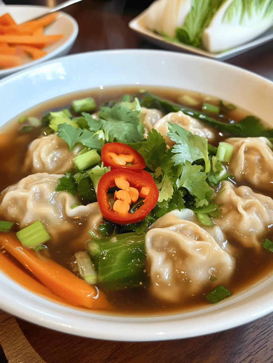 Dumpling soups have carved a special niche in culinary traditions across the globe. From the hearty broths of East Asia to the rich flavors found in Central and Eastern Europe, dumplings are a beloved staple that brings comfort and warmth to many meals. Among these delightful dishes, the Authentic Spicy Dumpling Soup stands out as a vibrant and flavorful option that can be enjoyed on any occasion. Whether you’re seeking a remedy for a chilly day or simply want to indulge in a bowl of savory goodness, this soup is sure to satisfy.