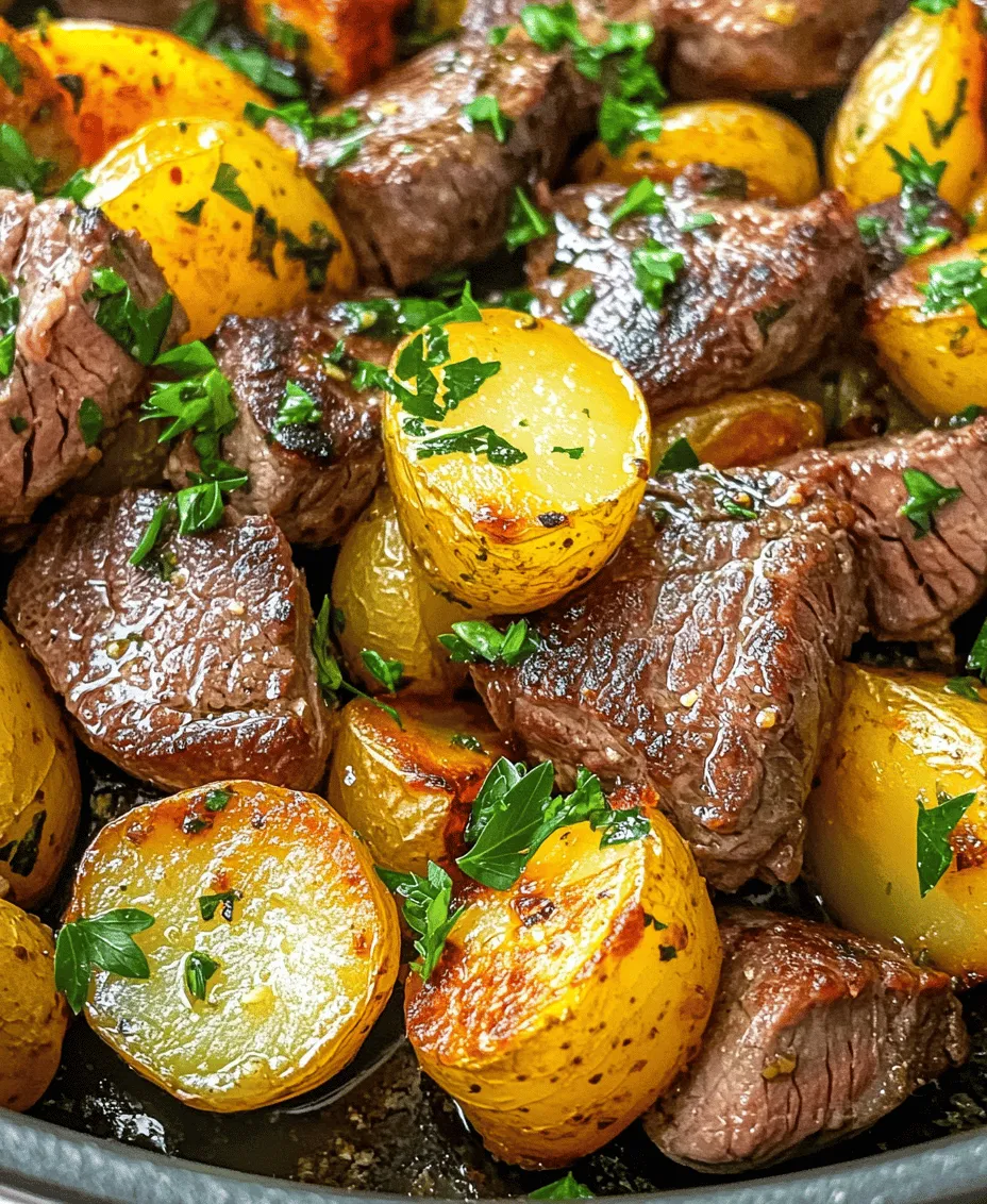 In the world of comfort food, few dishes can rival the hearty appeal of a sizzling garlic butter steak and potatoes skillet. This one-pan meal combines tender sirloin steak with crispy baby potatoes, all enveloped in a rich, aromatic garlic butter sauce. Perfect for busy weeknights or a cozy weekend dinner, this recipe is not only easy to prepare but also guarantees a flavor-packed experience that will delight your taste buds.