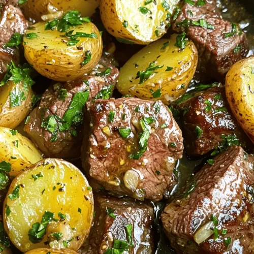 In the world of comfort food, few dishes can rival the hearty appeal of a sizzling garlic butter steak and potatoes skillet. This one-pan meal combines tender sirloin steak with crispy baby potatoes, all enveloped in a rich, aromatic garlic butter sauce. Perfect for busy weeknights or a cozy weekend dinner, this recipe is not only easy to prepare but also guarantees a flavor-packed experience that will delight your taste buds.