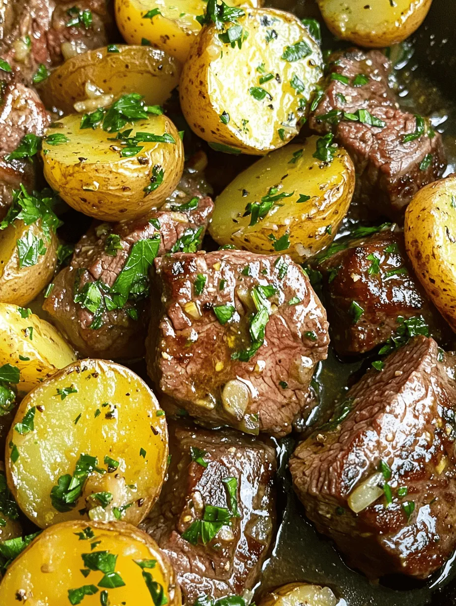 In the world of comfort food, few dishes can rival the hearty appeal of a sizzling garlic butter steak and potatoes skillet. This one-pan meal combines tender sirloin steak with crispy baby potatoes, all enveloped in a rich, aromatic garlic butter sauce. Perfect for busy weeknights or a cozy weekend dinner, this recipe is not only easy to prepare but also guarantees a flavor-packed experience that will delight your taste buds.