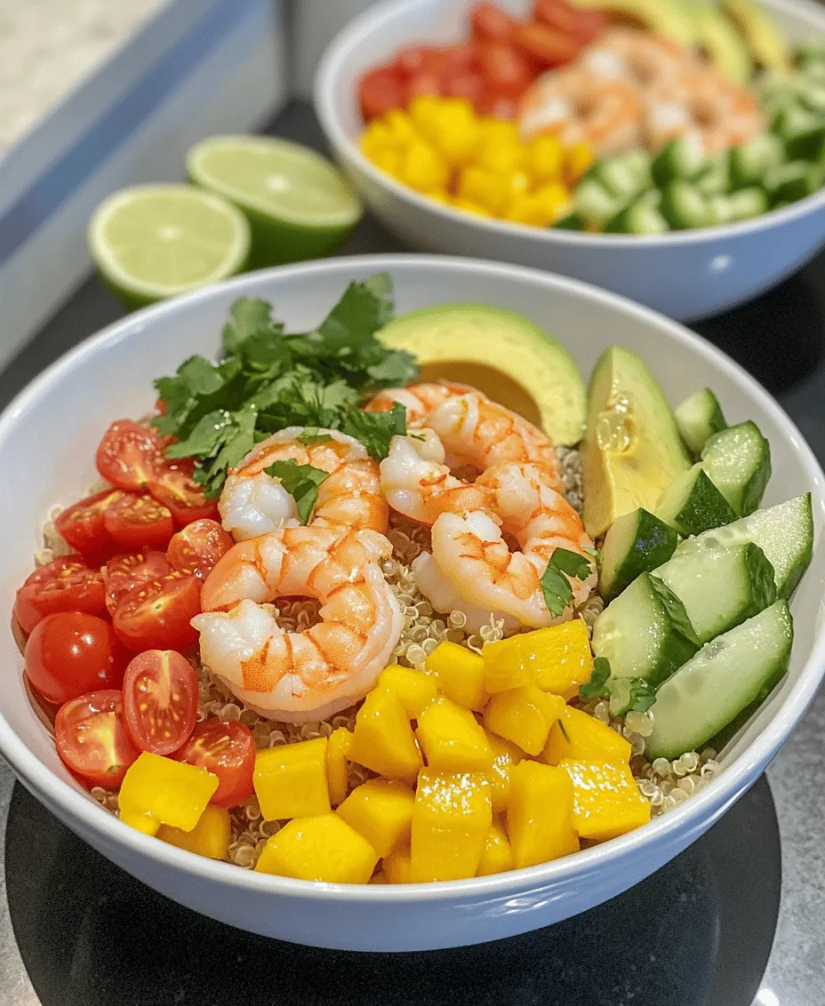 In the realm of healthy and delicious meal options, few dishes can match the vibrant and refreshing appeal of Shrimp and Avocado Bowls with Mango Salsa and Lime-Chili Sauce. This dish not only tantalizes the taste buds with its colorful presentation and diverse flavors but also packs a nutritious punch, making it a perfect choice for lunch or dinner. The combination of succulent shrimp, creamy avocados, and zesty mango salsa creates a symphony of tastes that is as satisfying as it is healthful.