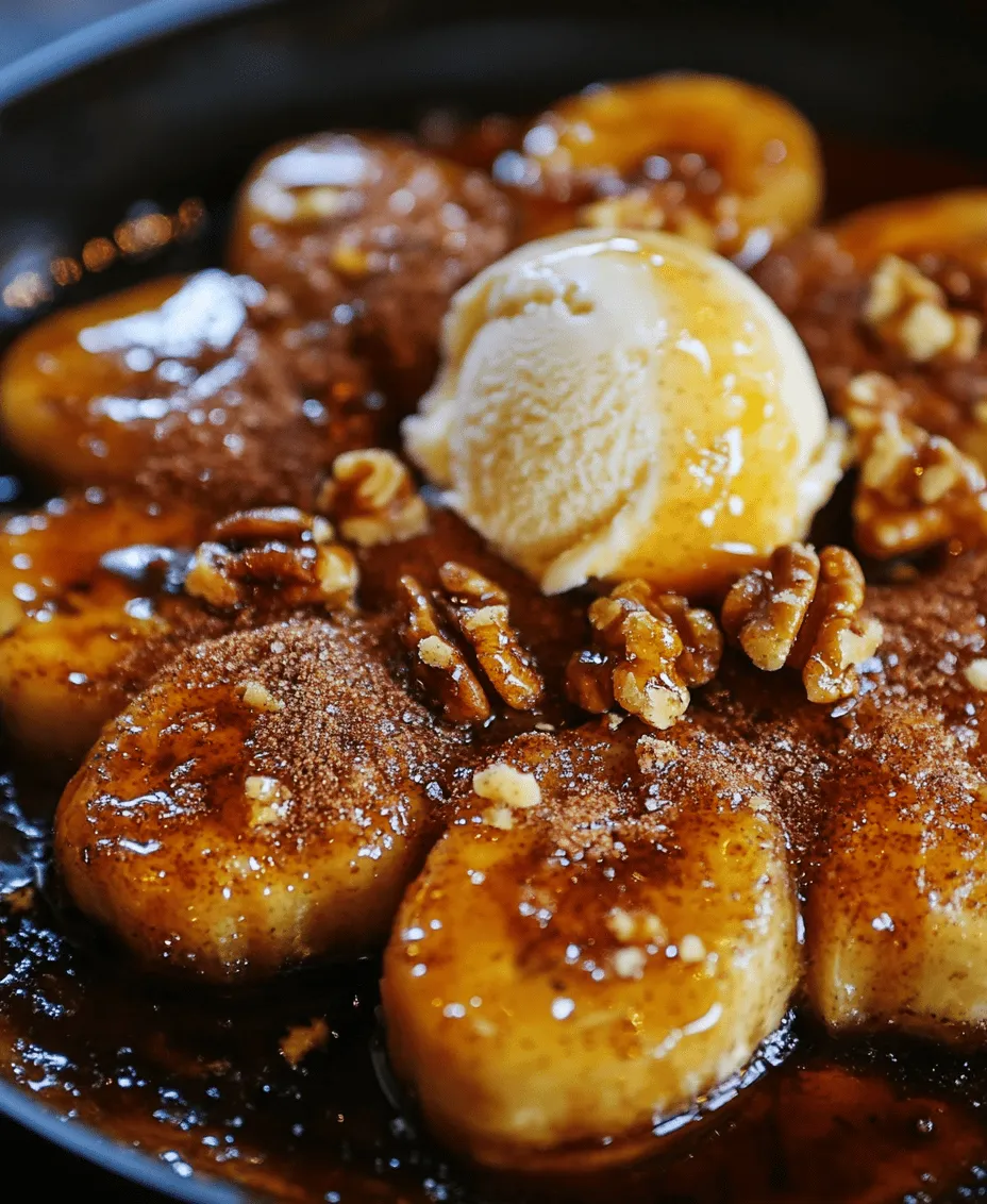 If you're looking for a quick, delicious, and utterly satisfying dessert or snack, look no further than sizzling sweet cinnamon bananas. This delightful dish combines the natural sweetness of ripe bananas with the warm, inviting flavors of brown sugar and cinnamon, creating a treat that is both comforting and indulgent. With a preparation time of under 15 minutes, this recipe is perfect for those busy weeknights or impromptu gatherings when you want to impress guests without spending hours in the kitchen.
