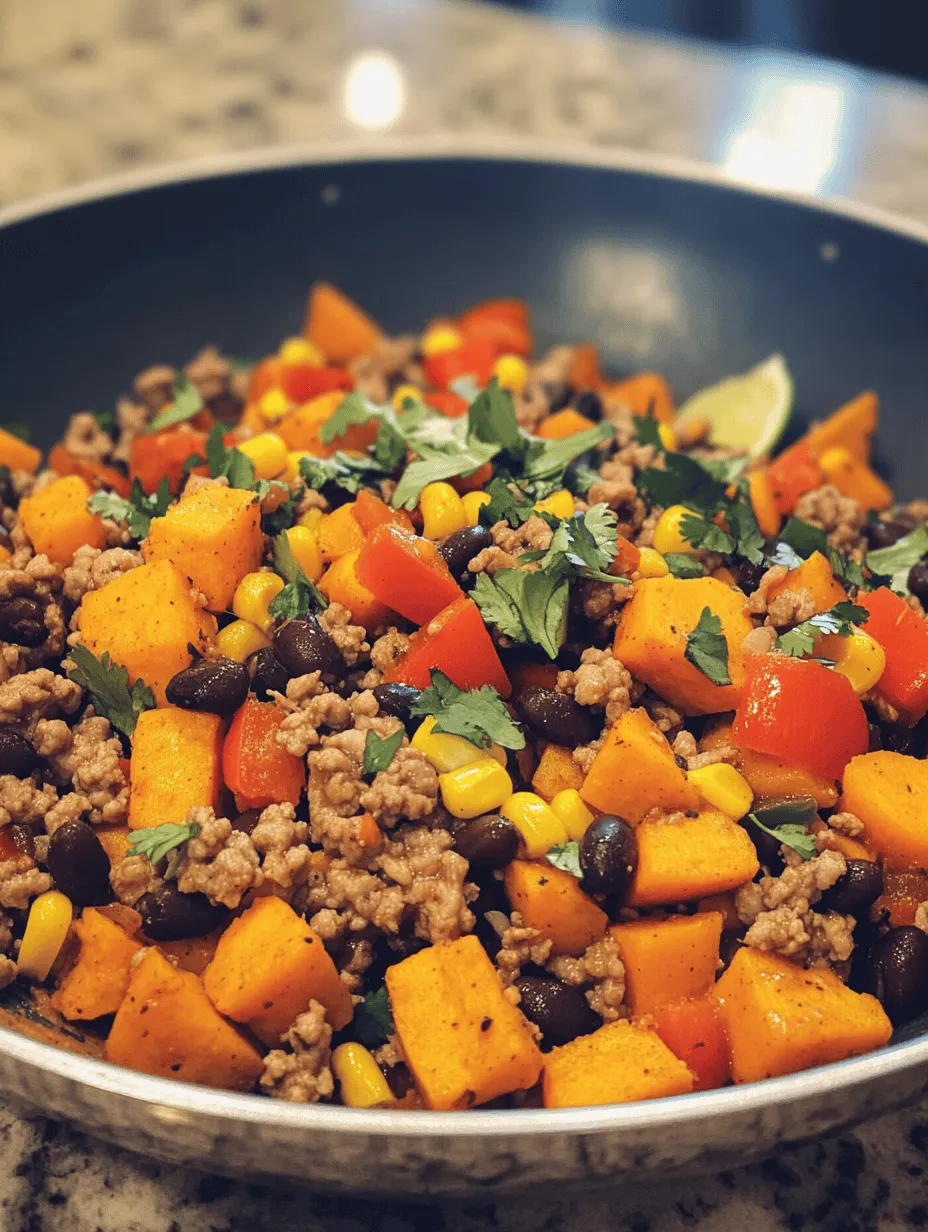 In the fast-paced world we live in today, one-pan meals have surged in popularity, becoming a go-to solution for health-conscious individuals and busy families alike. These meals offer the perfect blend of convenience and nutrition, allowing you to whip up a delicious dinner without the hassle of extensive preparation or a mountain of dishes to wash afterward. One standout recipe that captures the essence of this trend is the Ground Turkey Sweet Potato Skillet. This dish not only satisfies your taste buds but also aligns with a balanced diet, making it an excellent choice for a weeknight dinner.