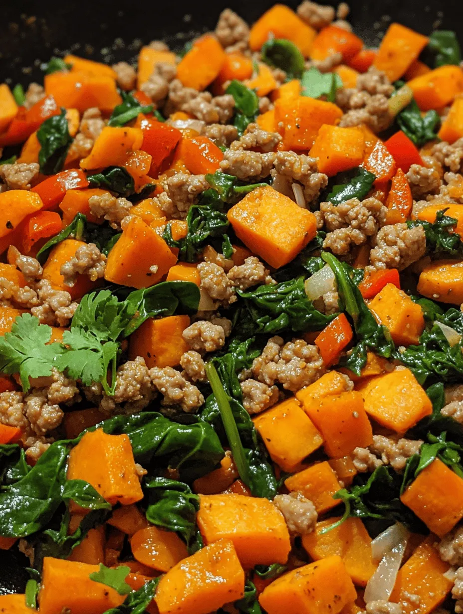 In today's fast-paced world, finding the time to prepare healthy meals can often feel like a daunting task. The importance of balanced nutrition cannot be overstated, especially as more people seek to maintain their health while juggling work, family, and social commitments. Quick and healthy meals are not just a convenience; they are essential for nourishing our bodies with the right nutrients. One such delightful dish is the Savory Ground Turkey Sweet Potato Skillet. This recipe perfectly embodies the idea of a nutritious and satisfying meal that can be prepared in a single pan, making cleanup a breeze.