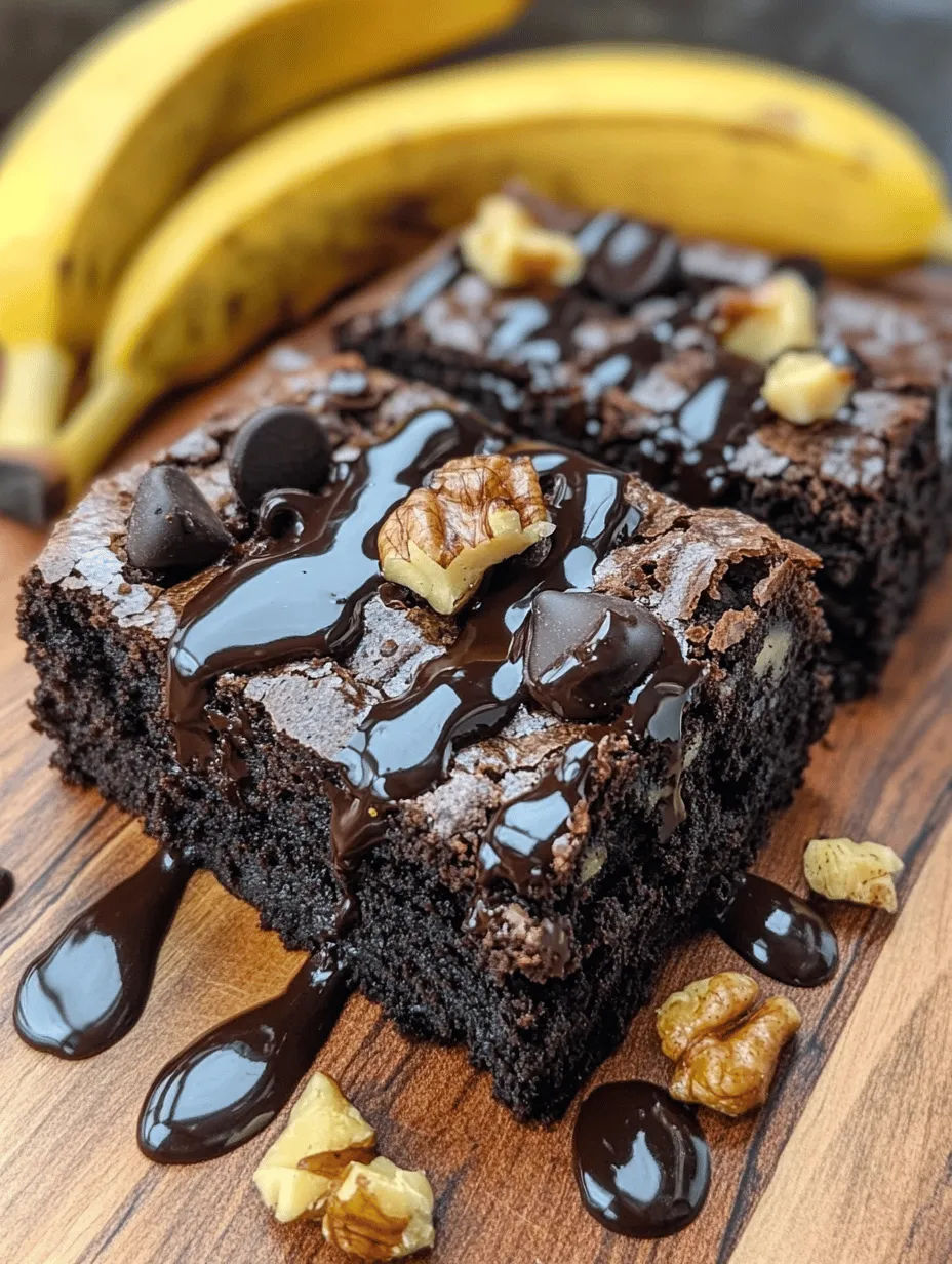 Imagine a dessert that combines the rich, chocolaty goodness of brownies with the comforting flavors of banana bread. Enter Banana Bread Brownies – a delectable fusion that is quickly capturing the hearts (and taste buds) of dessert lovers everywhere. This innovative recipe not only satisfies your sweet cravings but also brings a unique twist to two beloved treats. The growing popularity of banana-based desserts is no surprise, with many home bakers discovering the versatility of ripe bananas in various recipes. Banana Bread Brownies stand out in this trend for their simplicity, deliciousness, and their ability to bring joy to any occasion, whether it's a casual family gathering or a festive celebration.