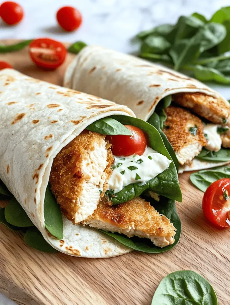 Wraps have become a beloved staple in modern cuisine, offering a versatile and convenient meal option that caters to a variety of tastes and dietary preferences. Whether it’s a busy weeknight dinner, a packed lunch for work, or a casual gathering with friends, wraps provide the perfect canvas to combine flavors, textures, and nutrients into a single, handheld delight. Among the myriad of wrap recipes available, Cheesy Garlic Chicken Wraps stand out as a particularly delicious choice. This quick and easy recipe features tender chicken, creamy cheese, and fresh vegetables, making it an excellent option for anyone looking to enjoy a hearty meal without the fuss.