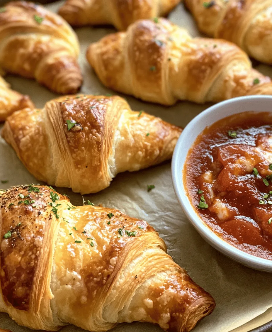 If you're searching for a delicious and easy-to-make snack that combines the best of both worlds—flaky croissants and savory pizza—look no further than Mozzarella Pepperoni Croissant Rolls. This delightful fusion of flavors offers a buttery, flaky exterior that encases gooey mozzarella cheese and zesty pepperoni, creating a mouthwatering treat perfect for any occasion. Whether you're hosting a casual family dinner, throwing a party, or simply craving a snack, these croissant rolls are sure to impress.