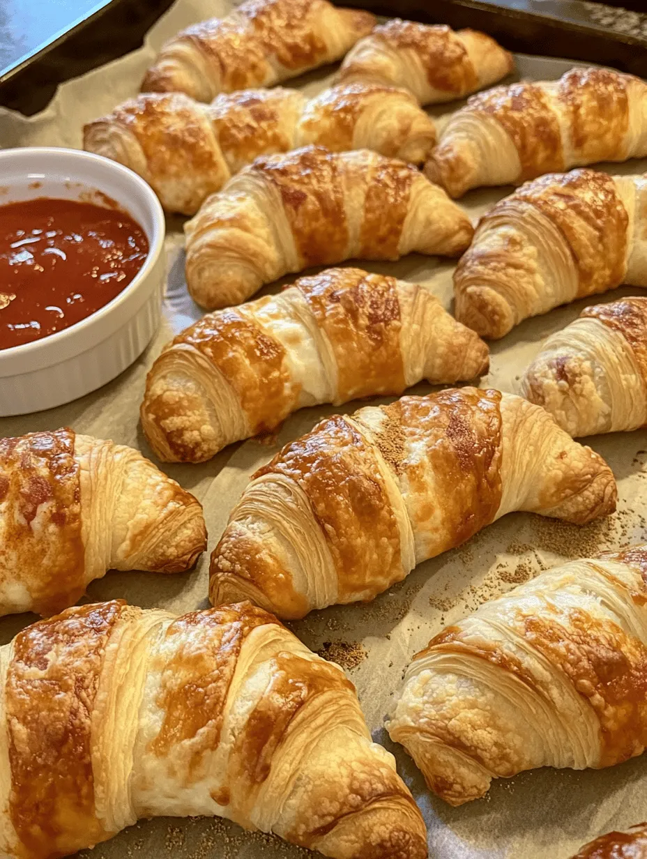 If you're searching for a delicious and easy-to-make snack that combines the best of both worlds—flaky croissants and savory pizza—look no further than Mozzarella Pepperoni Croissant Rolls. This delightful fusion of flavors offers a buttery, flaky exterior that encases gooey mozzarella cheese and zesty pepperoni, creating a mouthwatering treat perfect for any occasion. Whether you're hosting a casual family dinner, throwing a party, or simply craving a snack, these croissant rolls are sure to impress.
