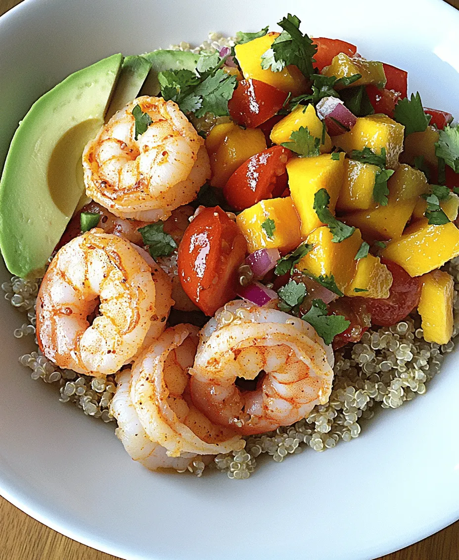 Are you ready to take your taste buds on a tropical adventure? The Shrimp & Avocado Paradise Bowls are a vibrant, flavorful dish that perfectly balances freshness and nutrition. This recipe is not just a meal; it's an experience, combining succulent shrimp, creamy avocado, and zesty mango salsa over a wholesome base of quinoa or brown rice. Whether you're preparing a casual weeknight dinner or impressing guests at a gathering, these bowls are versatile enough to fit any occasion.