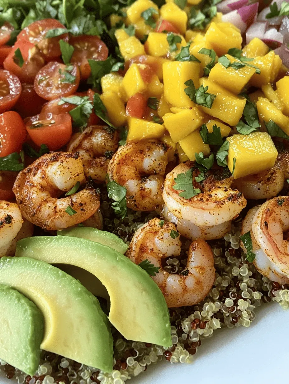 Are you ready to take your taste buds on a tropical adventure? The Shrimp & Avocado Paradise Bowls are a vibrant, flavorful dish that perfectly balances freshness and nutrition. This recipe is not just a meal; it's an experience, combining succulent shrimp, creamy avocado, and zesty mango salsa over a wholesome base of quinoa or brown rice. Whether you're preparing a casual weeknight dinner or impressing guests at a gathering, these bowls are versatile enough to fit any occasion.