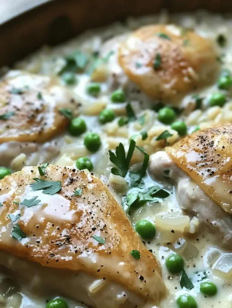 Creamy Smothered Chicken and Rice is more than just a meal; it’s a comforting embrace on a plate. This dish pairs succulent chicken thighs with fluffy rice, all enveloped in a rich, creamy sauce that tantalizes the taste buds. Whether you’re preparing a quick weeknight dinner or hosting a family gathering, this recipe delivers an unforgettable dining experience that will leave everyone asking for seconds.
