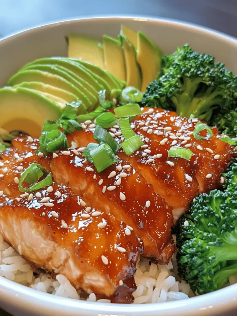 In the world of culinary delights, the Crispy Salmon and Rice Bowl stands out as a dish that beautifully marries flavor with health. This vibrant bowl is not only visually appealing but also packs a nutritional punch, making it a favorite among health-conscious eaters and busy individuals alike. The crispy, golden-brown salmon serves as the star of the dish, complemented perfectly by fluffy jasmine rice and a medley of colorful vegetables.