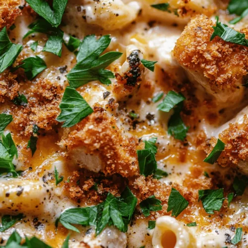 If you're in search of the ultimate comfort food that tantalizes the taste buds while providing a warm, satisfying meal, look no further than our Creamy Honey Pepper Chicken Mac and Cheese Delight. This dish is not just your average mac and cheese; it's a harmonious blend of rich, creamy cheese, succulent chicken, and the unique touch of sweetness from honey, all enveloped in perfectly cooked macaroni.
