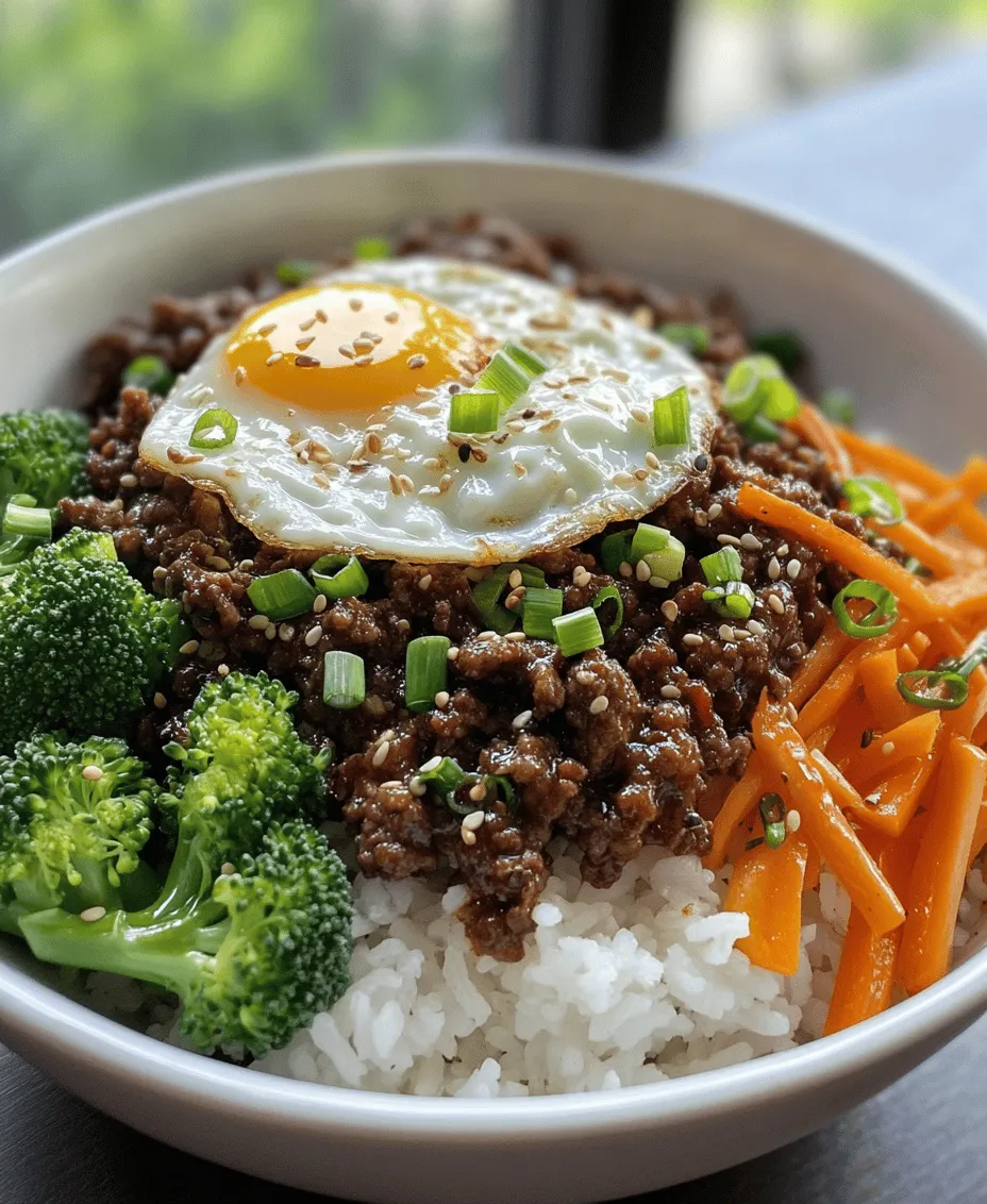 Korean cuisine has been capturing the hearts and palates of food lovers around the world, thanks to its unique blend of flavors, textures, and ingredients. With its vibrant dishes that often include a variety of spices and fresh produce, Korean food has seen a significant rise in popularity in recent years. One dish that exemplifies the essence of this cuisine is the Korean Ground Beef Bowl. This quick and nutritious meal embodies everything we love about Korean food: it's flavorful, colorful, and packed with essential nutrients.