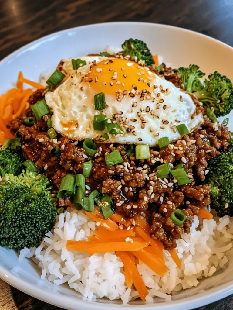 Korean cuisine has been capturing the hearts and palates of food lovers around the world, thanks to its unique blend of flavors, textures, and ingredients. With its vibrant dishes that often include a variety of spices and fresh produce, Korean food has seen a significant rise in popularity in recent years. One dish that exemplifies the essence of this cuisine is the Korean Ground Beef Bowl. This quick and nutritious meal embodies everything we love about Korean food: it's flavorful, colorful, and packed with essential nutrients.