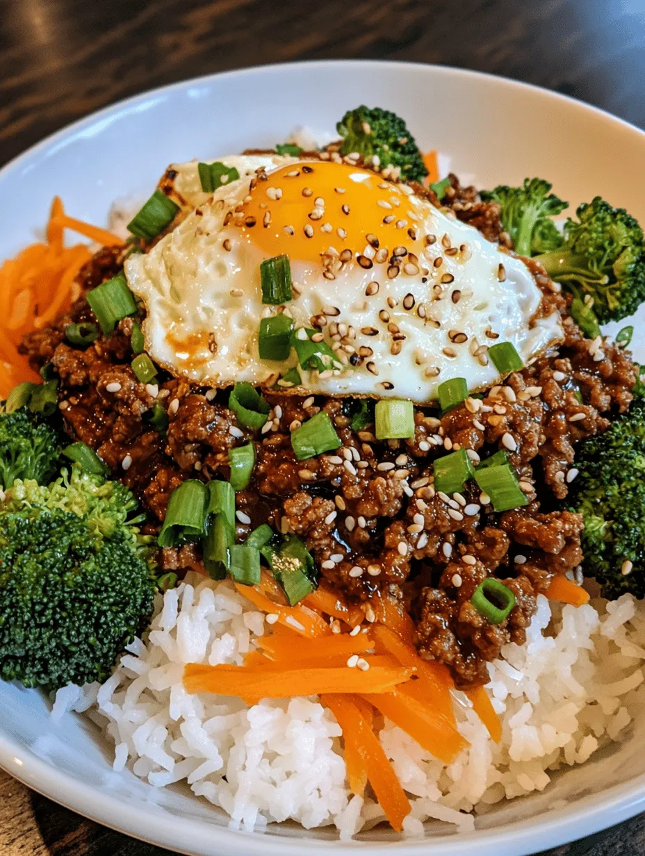 Korean cuisine has been capturing the hearts and palates of food lovers around the world, thanks to its unique blend of flavors, textures, and ingredients. With its vibrant dishes that often include a variety of spices and fresh produce, Korean food has seen a significant rise in popularity in recent years. One dish that exemplifies the essence of this cuisine is the Korean Ground Beef Bowl. This quick and nutritious meal embodies everything we love about Korean food: it's flavorful, colorful, and packed with essential nutrients.