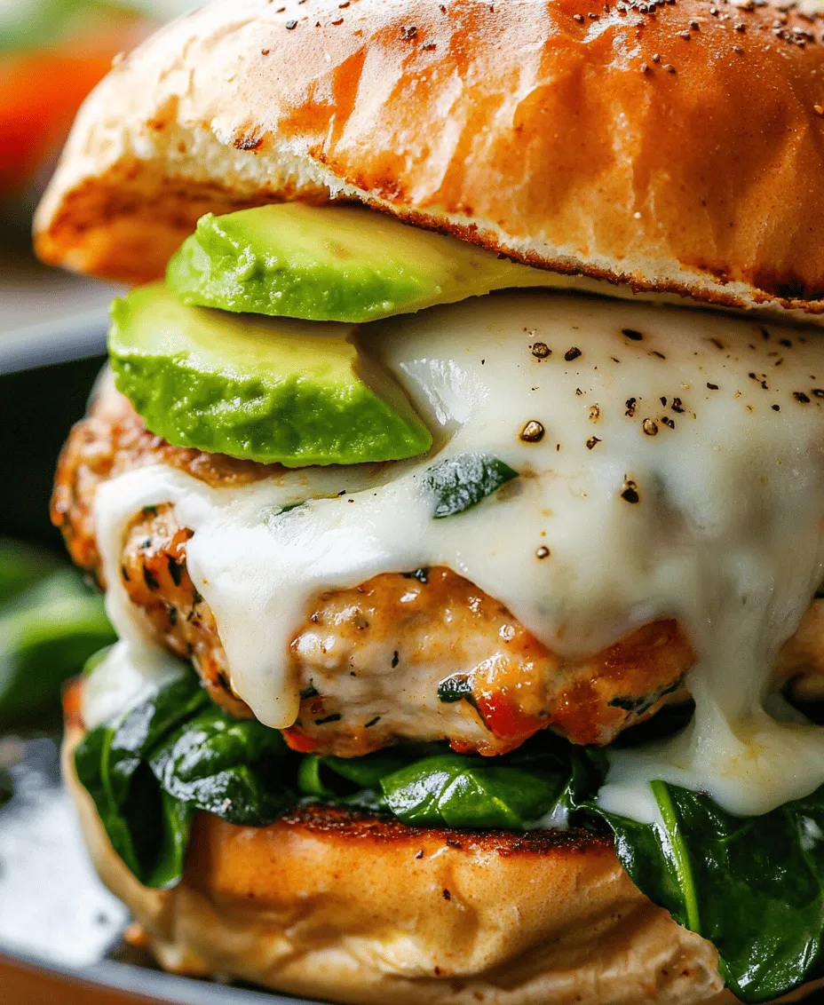 In the ever-evolving world of culinary exploration, finding a recipe that balances health, flavor, and ease of preparation can be a delightful challenge. The White Cheddar and Spinach Chicken Burgers not only deliver on taste but also incorporate nutritious ingredients that elevate your meal experience. This dish is perfect for those seeking a lighter alternative to traditional beef burgers while still satisfying your cravings. Packed with fresh spinach and creamy white cheddar, these chicken burgers are a wholesome option for any occasion, whether it's a family dinner or a weekend barbecue.