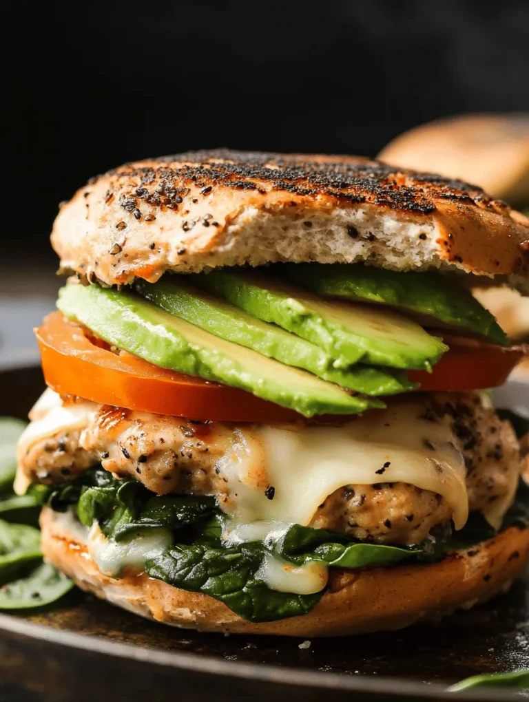 In the ever-evolving world of culinary exploration, finding a recipe that balances health, flavor, and ease of preparation can be a delightful challenge. The White Cheddar and Spinach Chicken Burgers not only deliver on taste but also incorporate nutritious ingredients that elevate your meal experience. This dish is perfect for those seeking a lighter alternative to traditional beef burgers while still satisfying your cravings. Packed with fresh spinach and creamy white cheddar, these chicken burgers are a wholesome option for any occasion, whether it's a family dinner or a weekend barbecue.