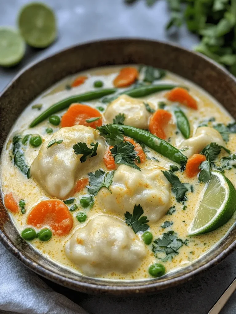 Dumpling soups have captured the hearts and palates of food lovers across the globe, showcasing a rich tapestry of flavors and textures. Found in various cultures, from Chinese wonton soup to Polish pierogi, dumpling soups offer a delightful experience that warms the soul. Among the myriad of dumpling soup varieties, the curry dumpling soup stands out with its vibrant flavors and aromatic spices. This unique dish combines the comforting nature of warm broth and tender dumplings with the exotic flair of curry, making it a staple for those seeking both nourishment and satisfaction.