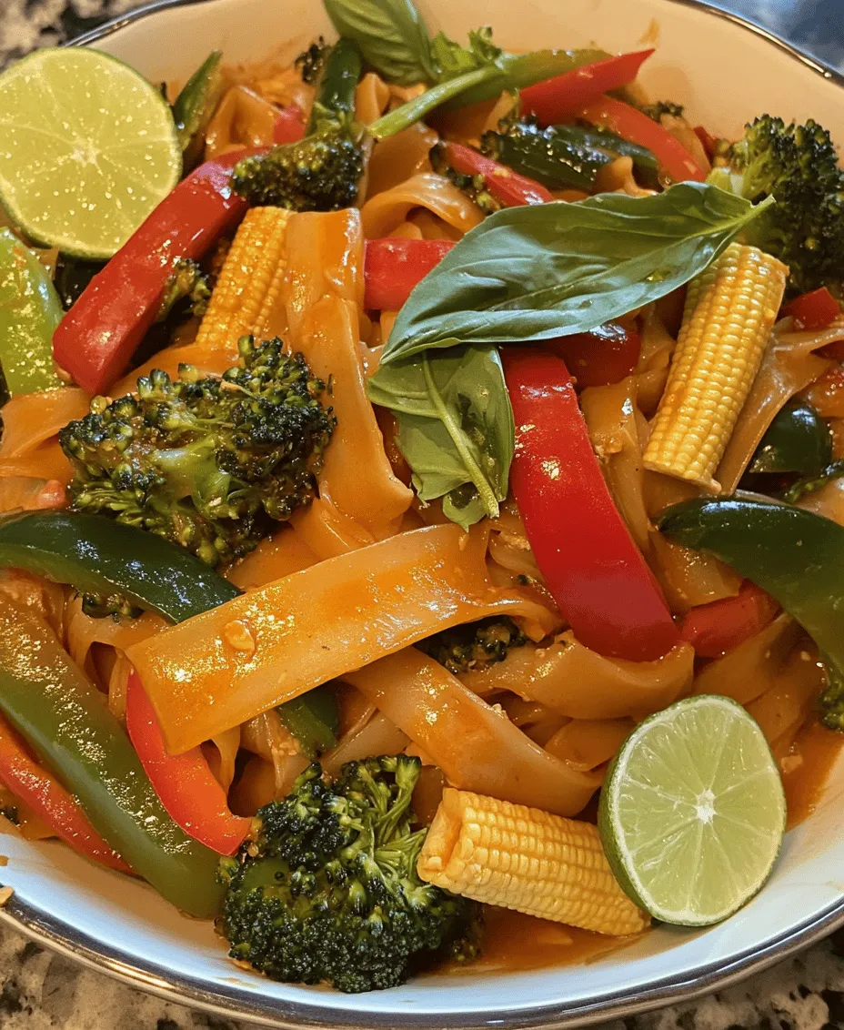 Drunken Noodles, known as Pad Kee Mao in Thailand, is a beloved dish that transports you straight to the bustling streets of Bangkok with every bite. This dish is famed not just for its bold flavors but also for its vibrant colors and delightful textures. Traditionally served as a late-night meal for those looking to cure their hangover, Drunken Noodles have become a staple in Thai cuisine, celebrated both locally and internationally.