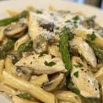 In the realm of comfort food, few dishes can rival the rich and creamy allure of a well-made pasta. Among these culinary delights, Creamy Mushroom and Asparagus Chicken Penne stands out not just for its delectable taste but also for its ability to bring together wholesome ingredients in a quick and satisfying meal. The creamy sauce hugs each piece of penne, while the tender chicken, earthy mushrooms, and vibrant asparagus create a symphony of flavors that appeals to both the palate and the eye.