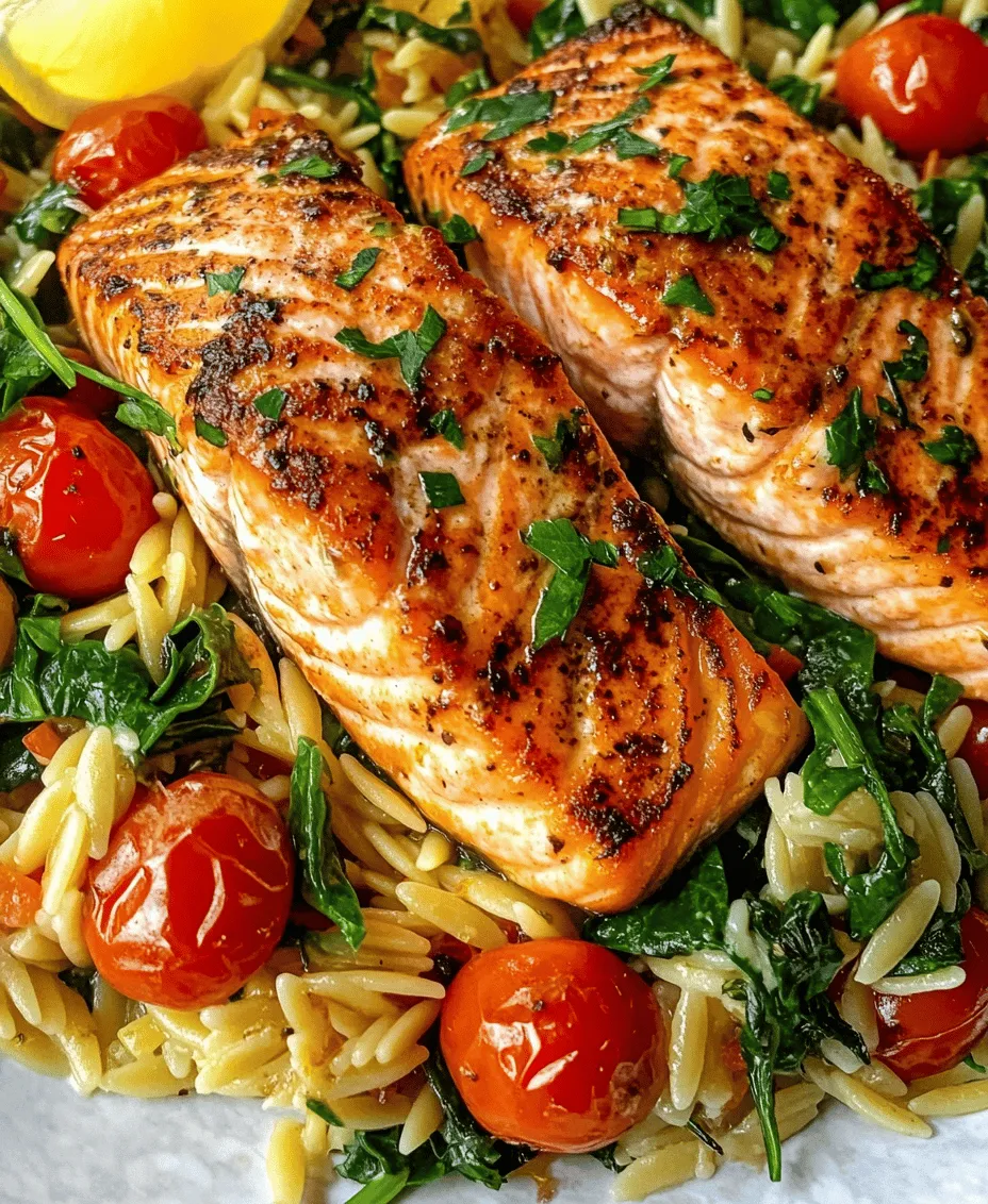 Imagine a meal that not only tantalizes your taste buds but also nourishes your body, all while allowing you to spend minimal time in the kitchen. Enter the One Skillet Salmon with Lemon Orzo. This delightful dish brings together the freshness of salmon, the creaminess of orzo, and the vibrant zing of lemon, creating a harmonious blend that appeals to both the palate and the eye. Whether you're looking to impress guests or simply enjoy a weeknight dinner with your family, this recipe is a showstopper that checks all the boxes.