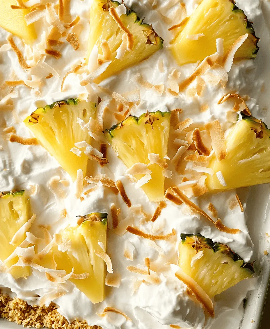 As summer approaches and the sun beckons us to enjoy the outdoors, there is nothing quite as delightful as the joy of no-bake desserts. These treats not only save time in the kitchen but also provide a refreshing escape from the heat, offering a perfect balance of flavors and textures without the fuss of an oven. Among the myriad of no-bake options, the Tropical No Bake Pineapple Cream Dessert stands out with its vibrant flavors and creamy texture, making it a favorite for gatherings, parties, and summer occasions.