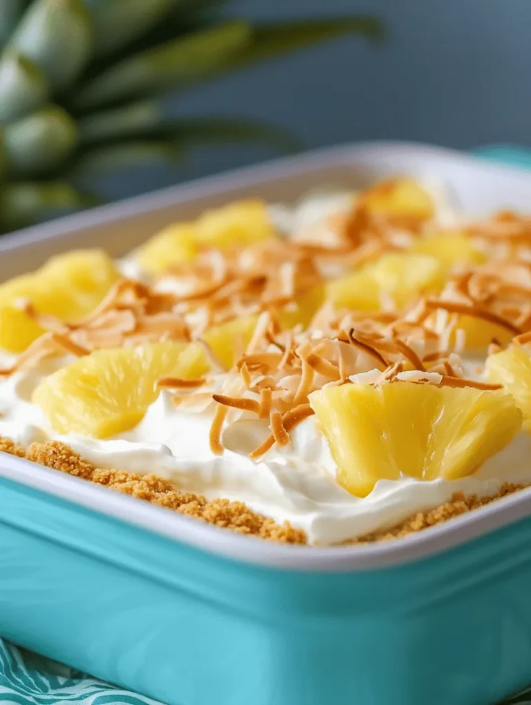 As summer approaches and the sun beckons us to enjoy the outdoors, there is nothing quite as delightful as the joy of no-bake desserts. These treats not only save time in the kitchen but also provide a refreshing escape from the heat, offering a perfect balance of flavors and textures without the fuss of an oven. Among the myriad of no-bake options, the Tropical No Bake Pineapple Cream Dessert stands out with its vibrant flavors and creamy texture, making it a favorite for gatherings, parties, and summer occasions.