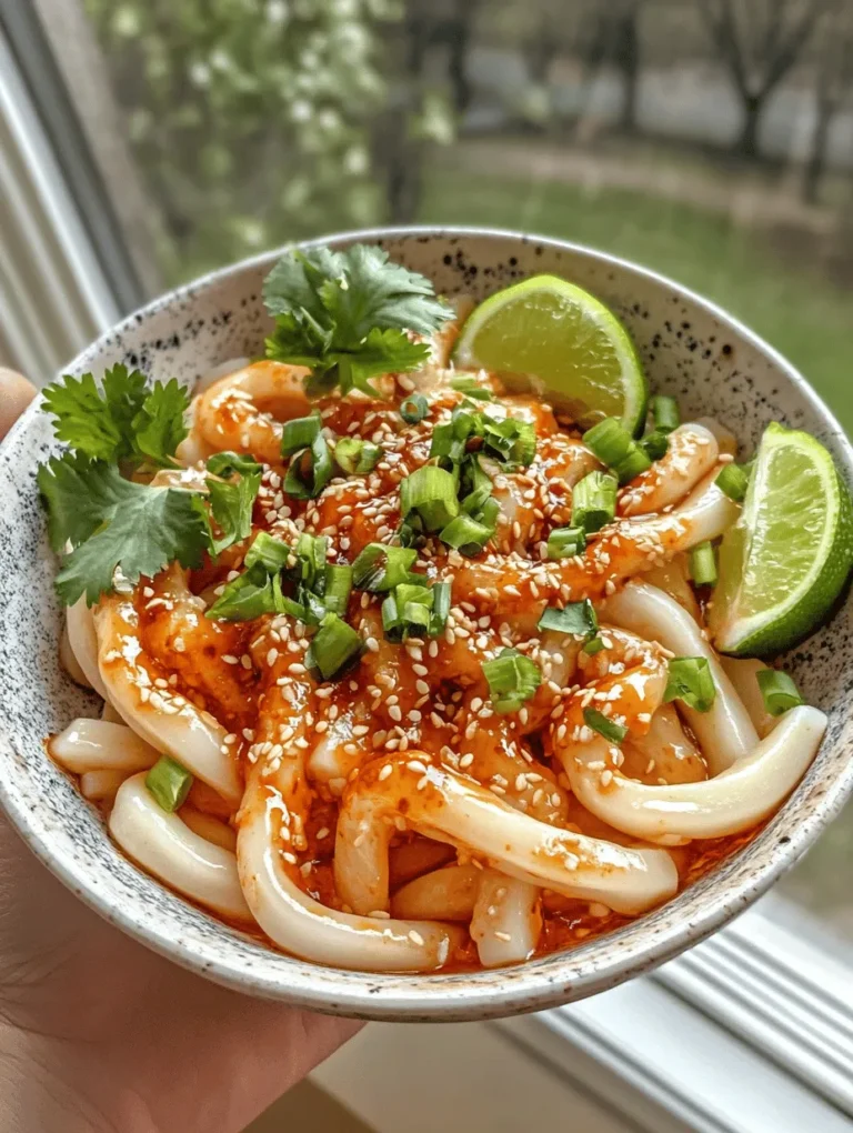 In today’s fast-paced world, the demand for quick and flavorful meals has never been higher. As more people seek to balance busy schedules with the need for nutritious and satisfying food, dishes that can be prepared in a flash without compromising on taste have surged in popularity. Among these culinary gems are udon noodles, which are gaining traction for their versatility and ability to absorb flavors. One such recipe that embodies the essence of speed, simplicity, and a delightful kick is the Quick & Fiery Chili Oil Udon Noodles.
