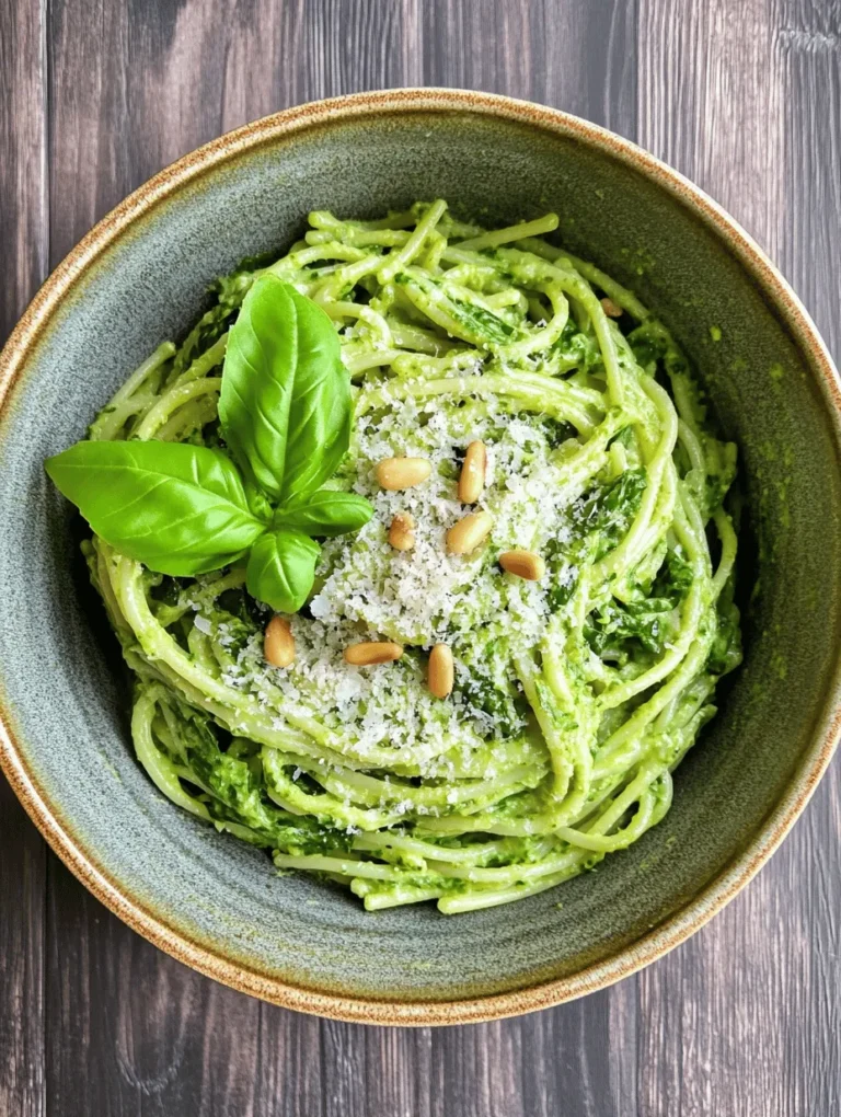 If you're searching for a vibrant and refreshing dish that’s both quick to prepare and packed with flavor, look no further than Zesty Lemon Spinach Pasta. This delightful recipe combines the bright acidity of lemon with the earthy richness of spinach, creating a dish that is not only delicious but also visually appealing and satisfying. The balance of flavors is what makes this pasta stand out, allowing the freshness of the ingredients to shine through in each bite.