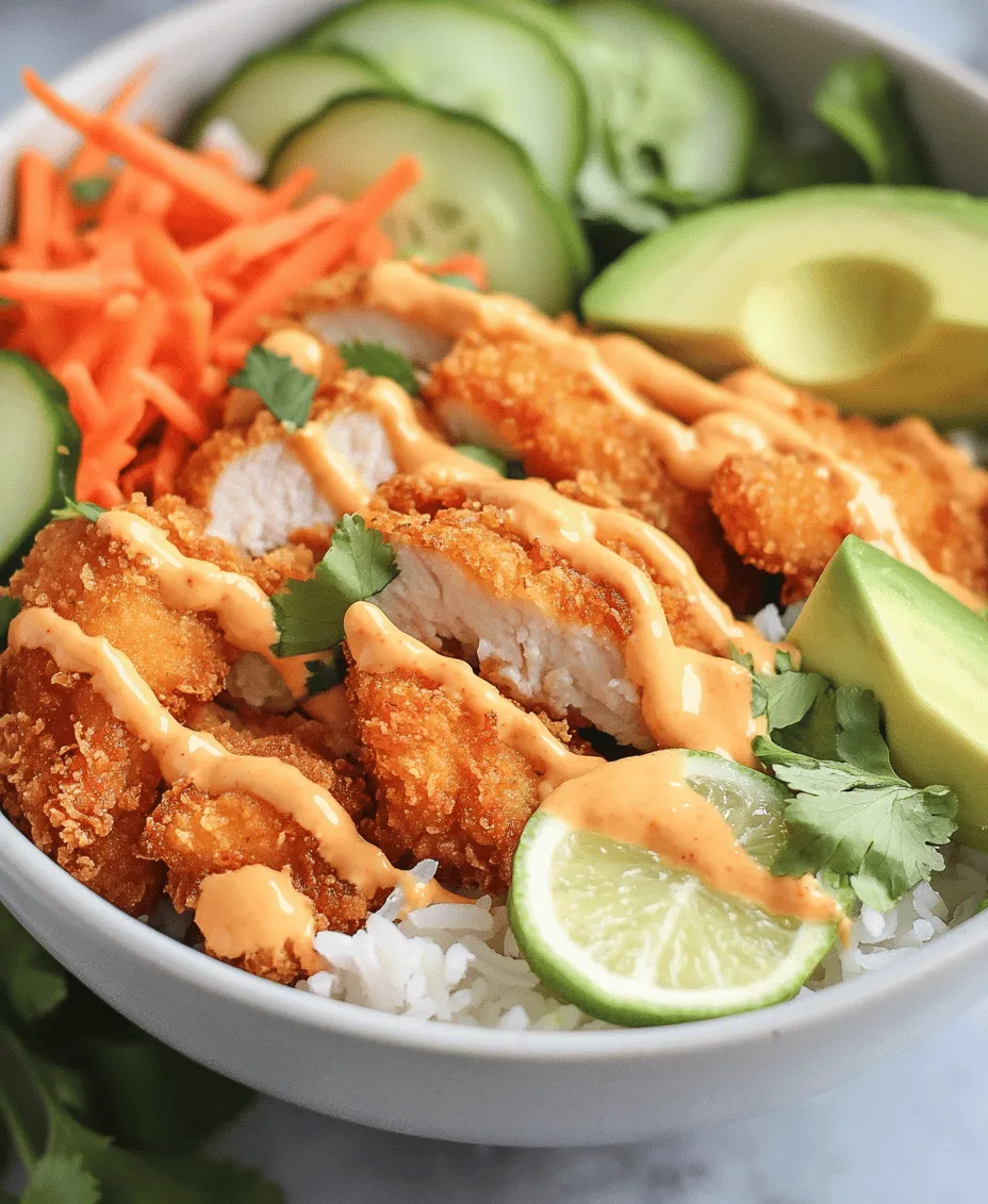Bang Bang Chicken Bowls have taken the culinary world by storm, offering a delightful combination of crispy chicken, vibrant vegetables, and a zesty sauce that tantalizes taste buds. This dish is not only visually appealing but also packed with flavor, making it a favorite among food enthusiasts looking for a quick, satisfying meal. The rise of Asian-inspired bowls in modern cooking reflects a growing trend where convenience meets gourmet, allowing home cooks to enjoy restaurant-quality dishes right in their kitchens.
