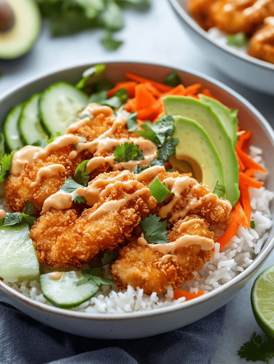 Bang Bang Chicken Bowls have taken the culinary world by storm, offering a delightful combination of crispy chicken, vibrant vegetables, and a zesty sauce that tantalizes taste buds. This dish is not only visually appealing but also packed with flavor, making it a favorite among food enthusiasts looking for a quick, satisfying meal. The rise of Asian-inspired bowls in modern cooking reflects a growing trend where convenience meets gourmet, allowing home cooks to enjoy restaurant-quality dishes right in their kitchens.