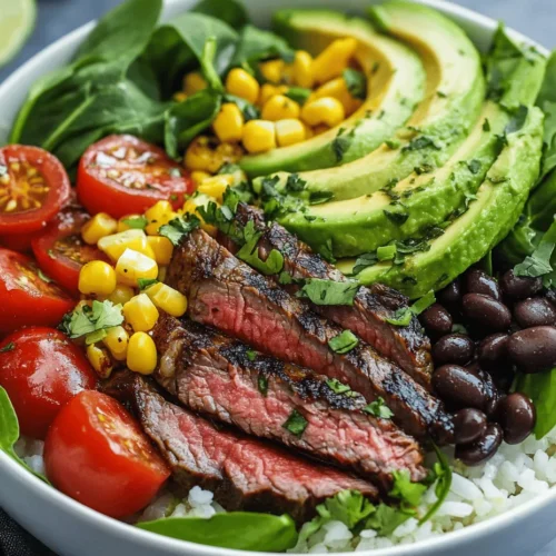 Steak bowls have emerged as a fan-favorite meal option, and for good reason. They are not only versatile but also satisfying and packed with flavor. Whether you're preparing a quick weeknight dinner or hosting a casual gathering with friends, the Ultimate Steak Bowl can elevate any occasion. This dish combines juicy, marinated steak with a variety of vibrant toppings and a hearty base, creating a colorful and delicious meal that appeals to a wide range of palates.