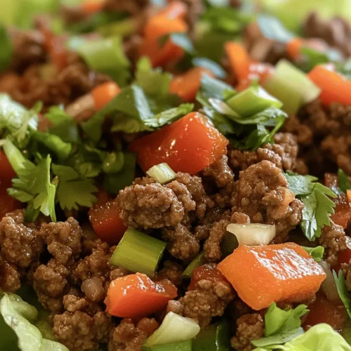 Lettuce wraps have gained immense popularity in Asian cuisine and beyond, celebrated for their fresh flavors, crisp textures, and versatility. These delightful hand-held meals are not only a staple in many Asian dishes but also a fantastic option for those looking to enjoy a lighter, healthier meal without sacrificing taste. Among these, the Savory Asian-Style Ground Beef Lettuce Wraps stand out as a flavorful and nutritious choice that appeals to a wide range of palates.