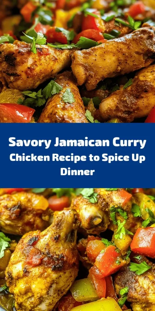 Discover the vibrant flavors of Jamaica with this Authentic Jamaican Curry Chicken recipe! Perfectly marinated chicken simmers in a rich coconut milk sauce infused with aromatic spices, fresh veggies, and a kick of Scotch bonnet heat. Ideal for family dinners or impressing guests, serve it over rice or alongside traditional fried dumplings. Easy to make and bursting with flavor, this dish will transport your taste buds to the sunny Caribbean!