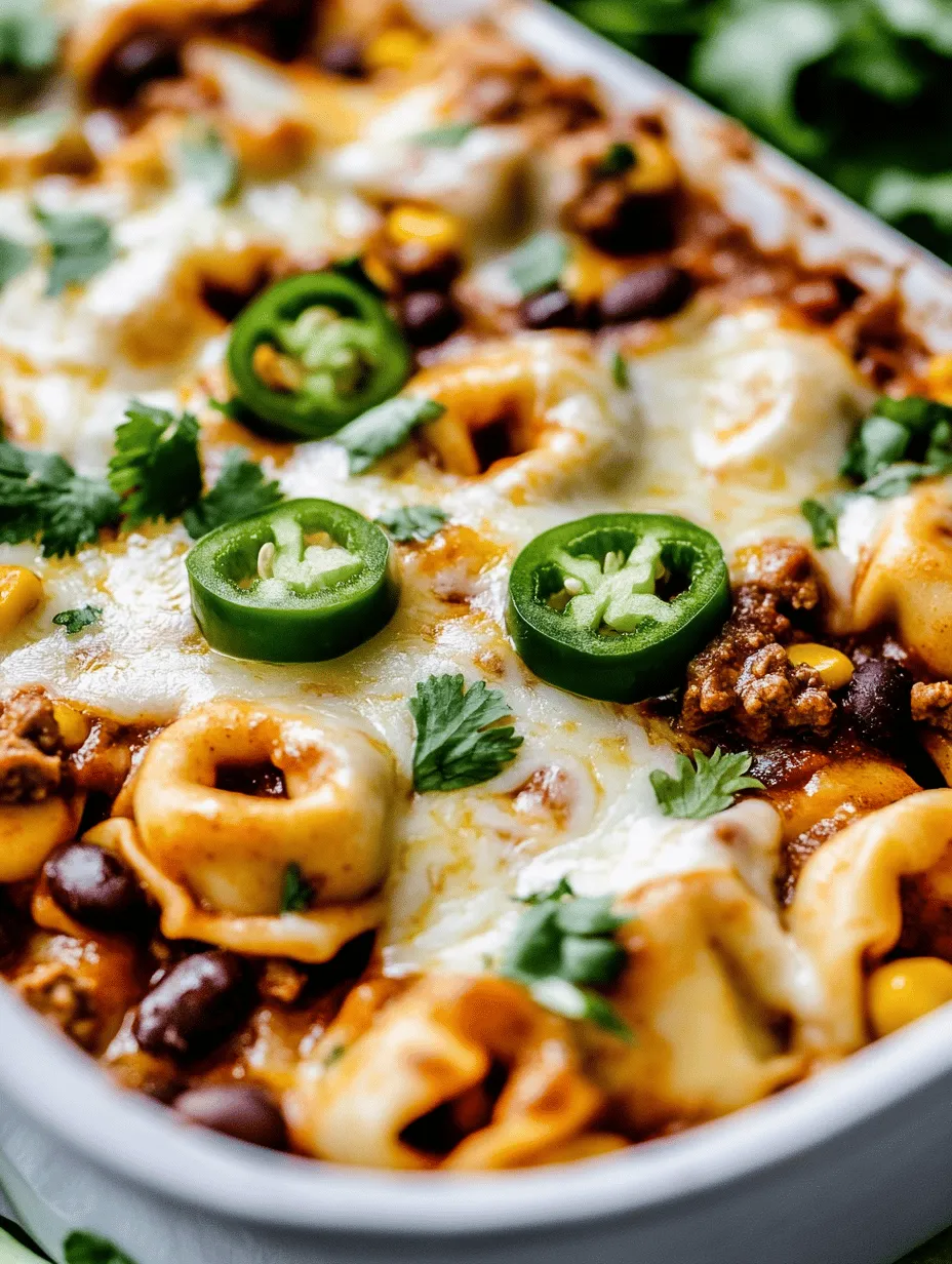If you're on the hunt for a dish that marries the robust flavors of classic Mexican cuisine with a comforting Italian twist, look no further than Cheesy Beef Enchilada Tortellini. This delightful fusion dish combines the hearty essence of traditional beef enchiladas with the soft, cheesy texture of tortellini, creating a meal that is not only satisfying but also incredibly versatile. Perfect for family dinners, potlucks, or meal prep, this recipe offers a unique way to enjoy the flavors you love in a new and exciting format.