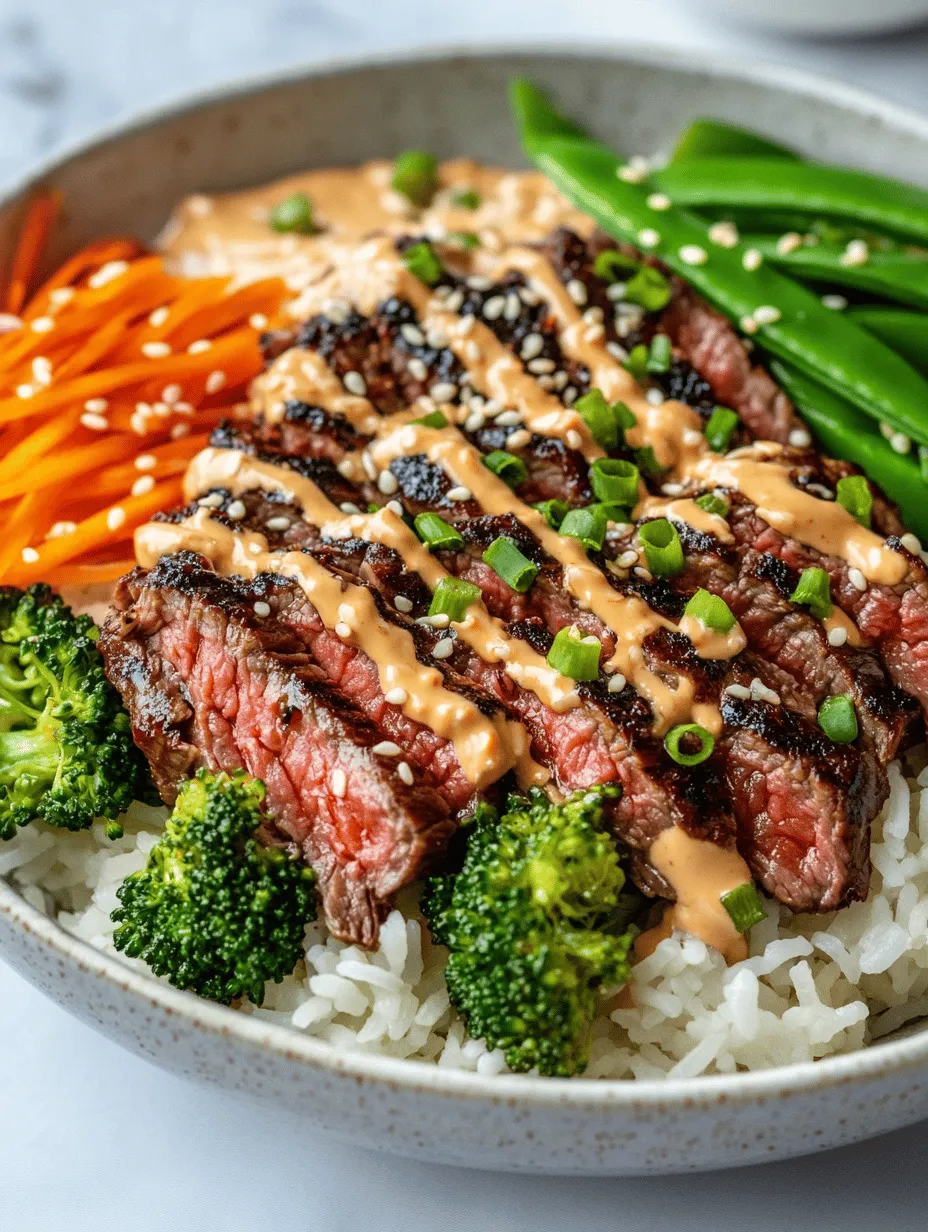 The foundation of any great dish lies within its ingredients. For the Korean BBQ Steak Rice Bowl, each component plays a crucial role in creating a symphony of flavors and textures. Let’s explore the main ingredients that contribute to this delightful meal.