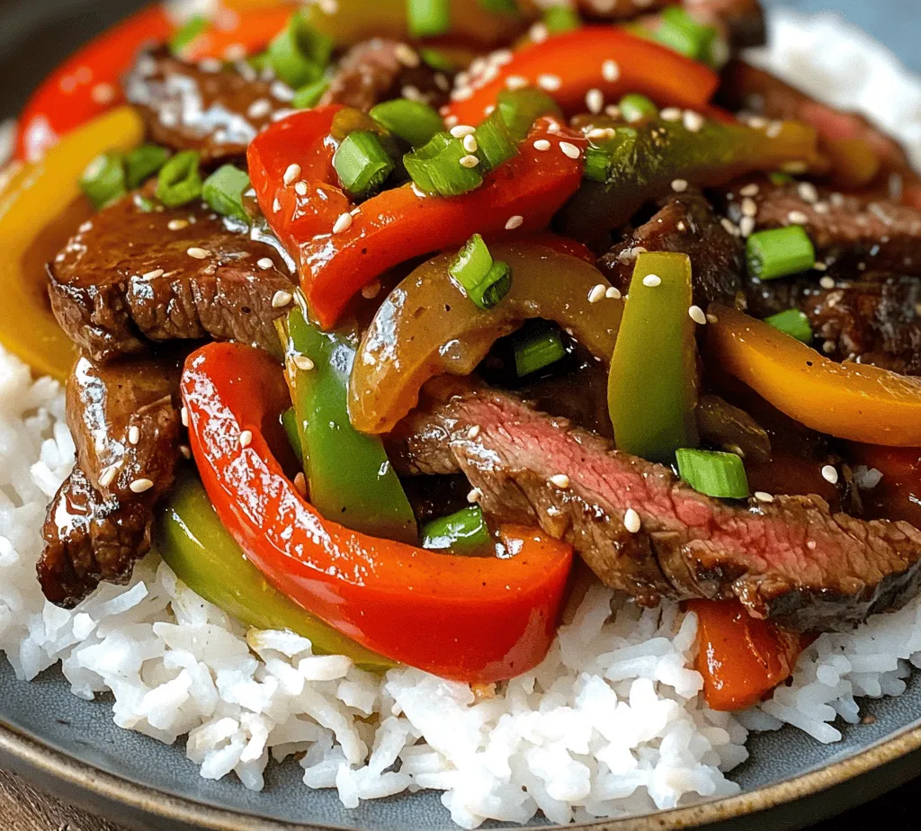 Savory Pepper Steak Delight is a culinary gem that blends tender beef with vibrant vegetables and a rich, umami-packed sauce. This dish is not only a feast for the taste buds but also a visual delight, featuring colorful bell peppers that brighten up any plate. The appeal of pepper steak lies in its ability to provide a satisfying meal that is both delicious and quick to prepare, making it an ideal choice for busy individuals and families. In today’s fast-paced world, where time often feels limited, having a repertoire of easy yet flavorful recipes is essential.