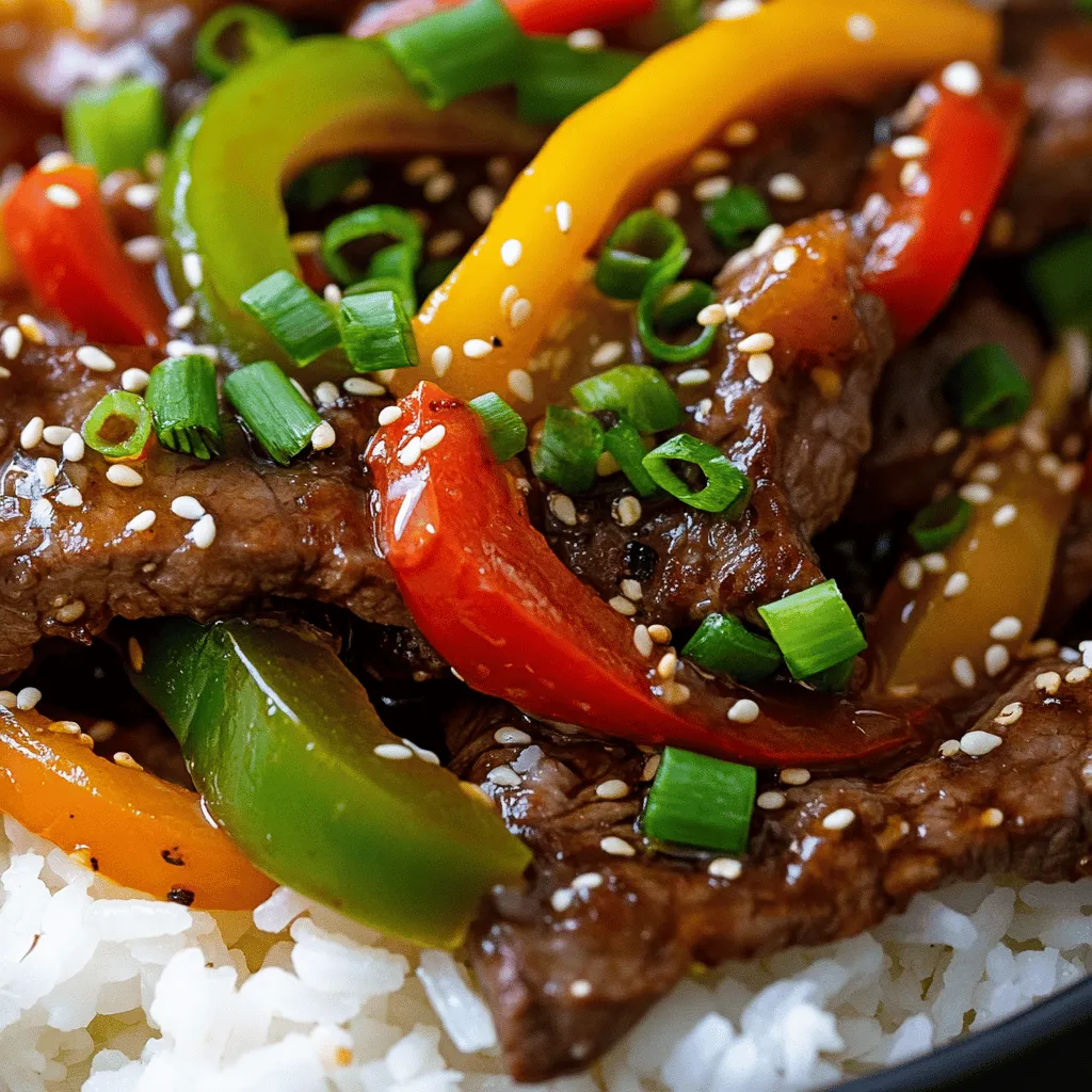 Savory Pepper Steak Delight is a culinary gem that blends tender beef with vibrant vegetables and a rich, umami-packed sauce. This dish is not only a feast for the taste buds but also a visual delight, featuring colorful bell peppers that brighten up any plate. The appeal of pepper steak lies in its ability to provide a satisfying meal that is both delicious and quick to prepare, making it an ideal choice for busy individuals and families. In today’s fast-paced world, where time often feels limited, having a repertoire of easy yet flavorful recipes is essential.