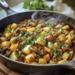 Ground Beef and Potatoes is a dish that embodies the essence of home-cooked comfort food. This hearty recipe combines the rich, savory flavors of ground beef with the earthy goodness of potatoes, resulting in a meal that warms both the heart and the stomach. It's a versatile dish that can be adapted to suit various tastes and preferences, making it a staple for busy families and culinary enthusiasts alike.