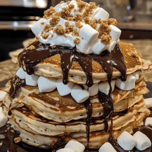 Imagine waking up to the tantalizing aroma of pancakes wafting through your kitchen, reminiscent of summer campfires and marshmallow roasting. Now, picture those pancakes infused with the classic flavors of s’mores—rich chocolate, gooey marshmallows, and crunchy graham crackers. Introducing S’mores Pancakes: a delightful twist on a breakfast favorite that promises to transform your morning routine into a sweet adventure. Whether it's a leisurely weekend brunch with family or an impressive dish for your next gathering, these pancakes are sure to captivate your taste buds and leave you craving for more.
