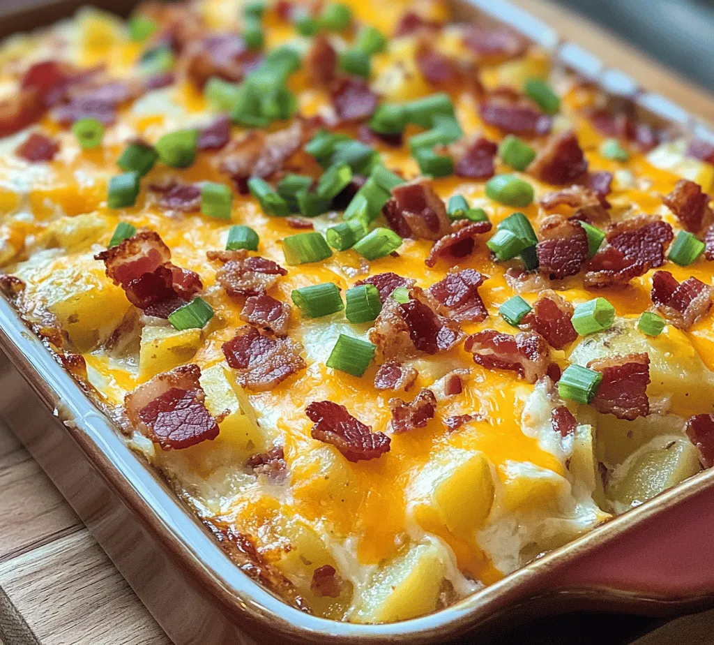 Breakfast is often touted as the most important meal of the day, and for good reason. It's the perfect opportunity to indulge in hearty flavors and fuel up for the day ahead. Among the myriad of breakfast options, breakfast casseroles stand out for their convenience and deliciousness. Imagine waking up to a warm, savory dish that combines the best of breakfast favorites, all baked together in a single pan. The Cheesy Bacon Potato Breakfast Casserole is a prime example of how simple ingredients can create a mouthwatering meal that the whole family will love.