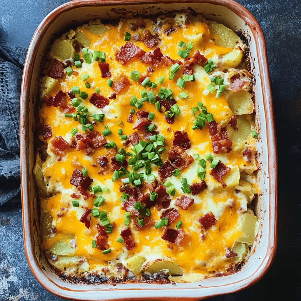 Breakfast is often touted as the most important meal of the day, and for good reason. It's the perfect opportunity to indulge in hearty flavors and fuel up for the day ahead. Among the myriad of breakfast options, breakfast casseroles stand out for their convenience and deliciousness. Imagine waking up to a warm, savory dish that combines the best of breakfast favorites, all baked together in a single pan. The Cheesy Bacon Potato Breakfast Casserole is a prime example of how simple ingredients can create a mouthwatering meal that the whole family will love.