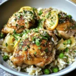 Imagine coming home after a long day to the comforting aroma of a home-cooked meal that has been simmering away in your slow cooker, waiting just for you. The dish we’re diving into today is the delightful Slow Cooker Lemon Herb Chicken and Rice—a meal that embodies warmth, flavor, and simplicity. This dish features tender chicken thighs cooked to perfection alongside fluffy rice, all infused with the bright, zesty notes of lemon and aromatic herbs.