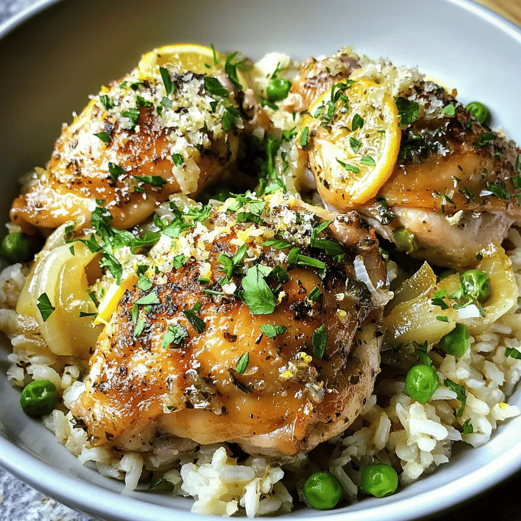 Imagine coming home after a long day to the comforting aroma of a home-cooked meal that has been simmering away in your slow cooker, waiting just for you. The dish we’re diving into today is the delightful Slow Cooker Lemon Herb Chicken and Rice—a meal that embodies warmth, flavor, and simplicity. This dish features tender chicken thighs cooked to perfection alongside fluffy rice, all infused with the bright, zesty notes of lemon and aromatic herbs.