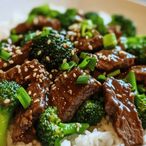 If you're searching for a quick, nutritious, and irresistibly delicious meal, look no further than Wok-Tossed Beef and Broccoli Delight. This dish is a staple in many Asian households and restaurants, celebrated for its vibrant colors, rich flavors, and nutritional punch. The combination of tender beef and crisp broccoli not only caters to your taste buds but also provides a fulfilling dining experience that doesn’t take hours to prepare.